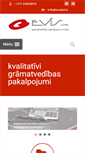 Mobile Screenshot of evisltd.lv
